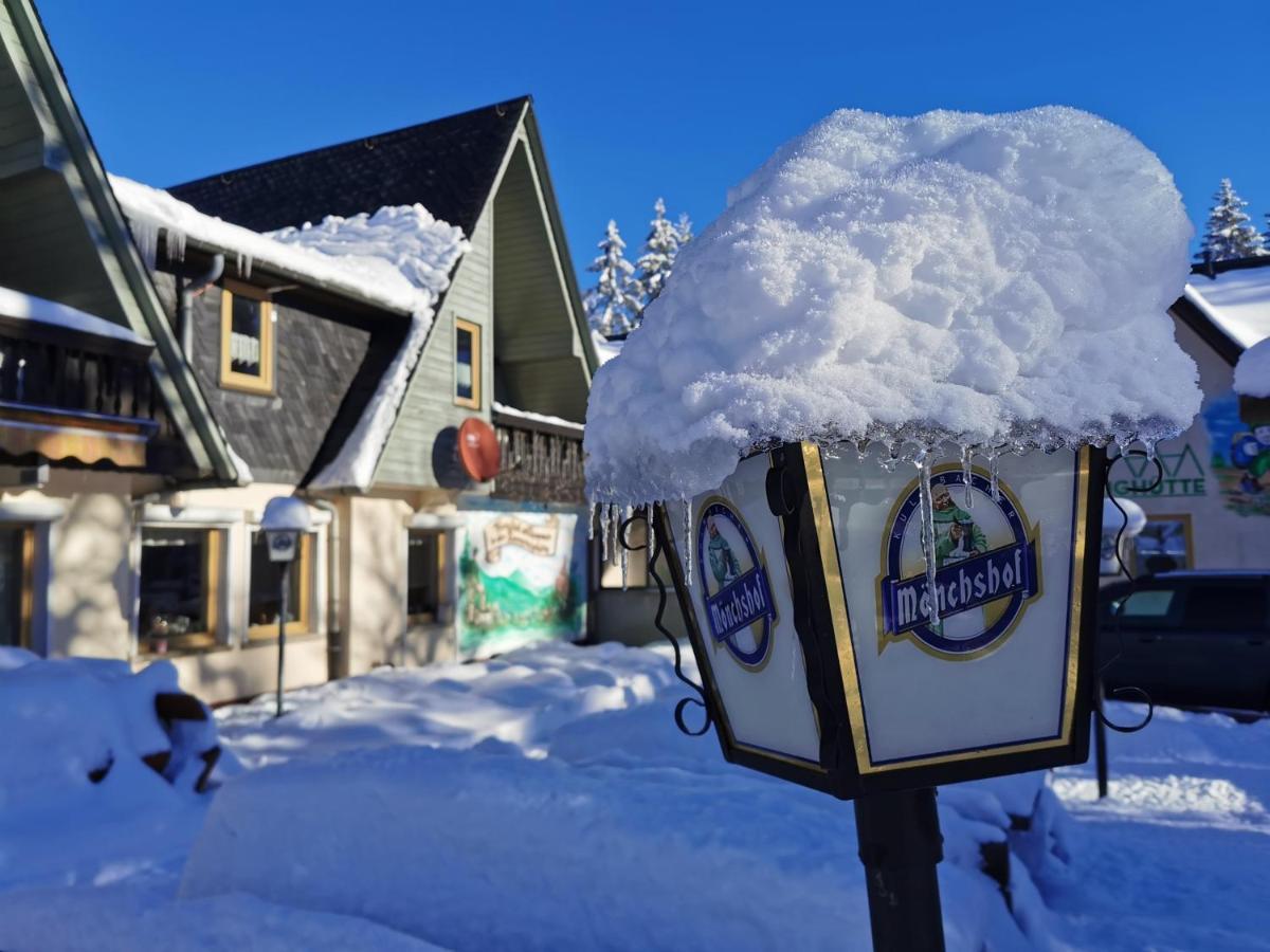 Hotel-Pension Rennsteighutte フラウエンヴァルト エクステリア 写真
